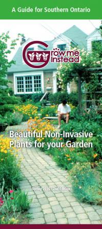 Grow me instead. Beautiful non-invasive plants for your garden