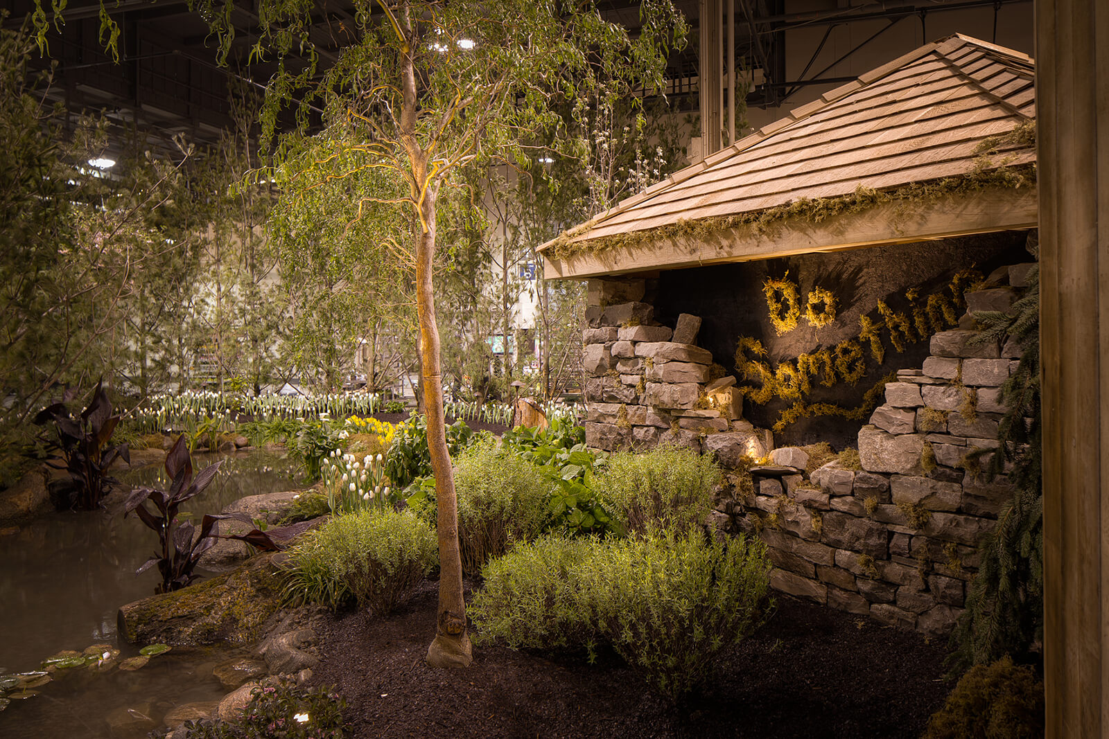 genoscape feature garden at canada blooms 2017