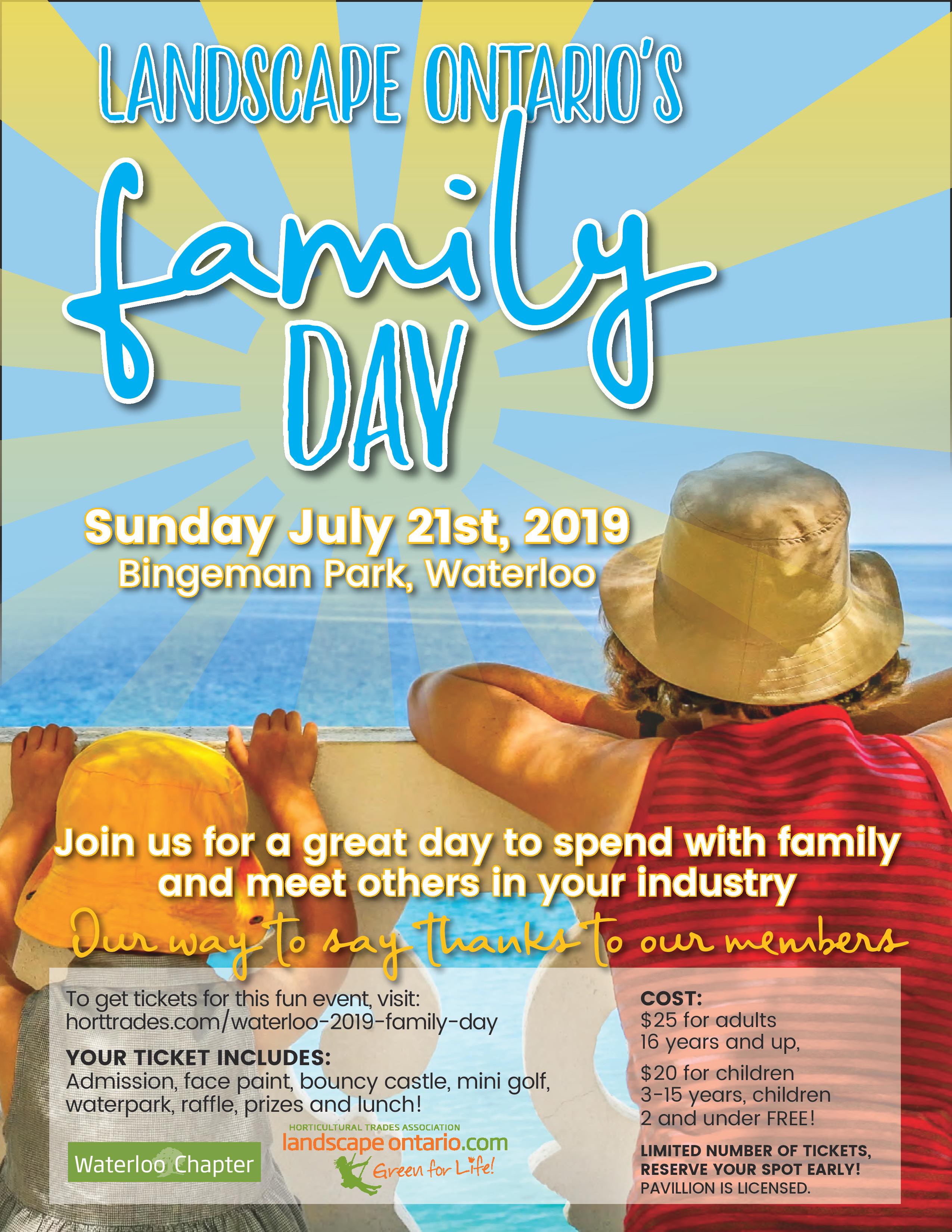 Waterloo Chapter Family Day 2019 Landscape Ontario