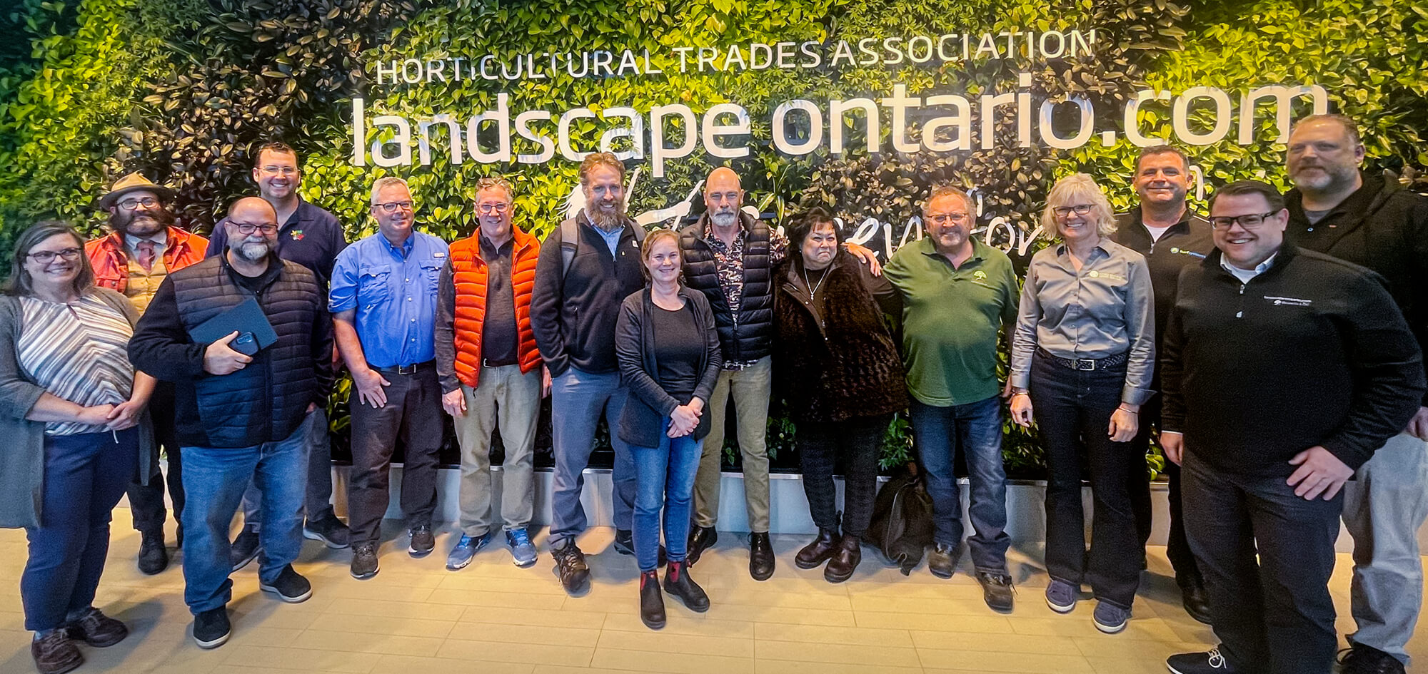 Landscape Ontario provincial board of directors group shot