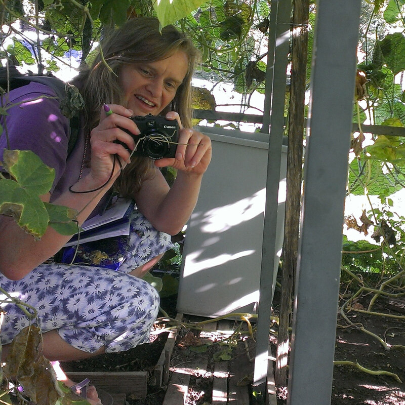 rhonda in the garden