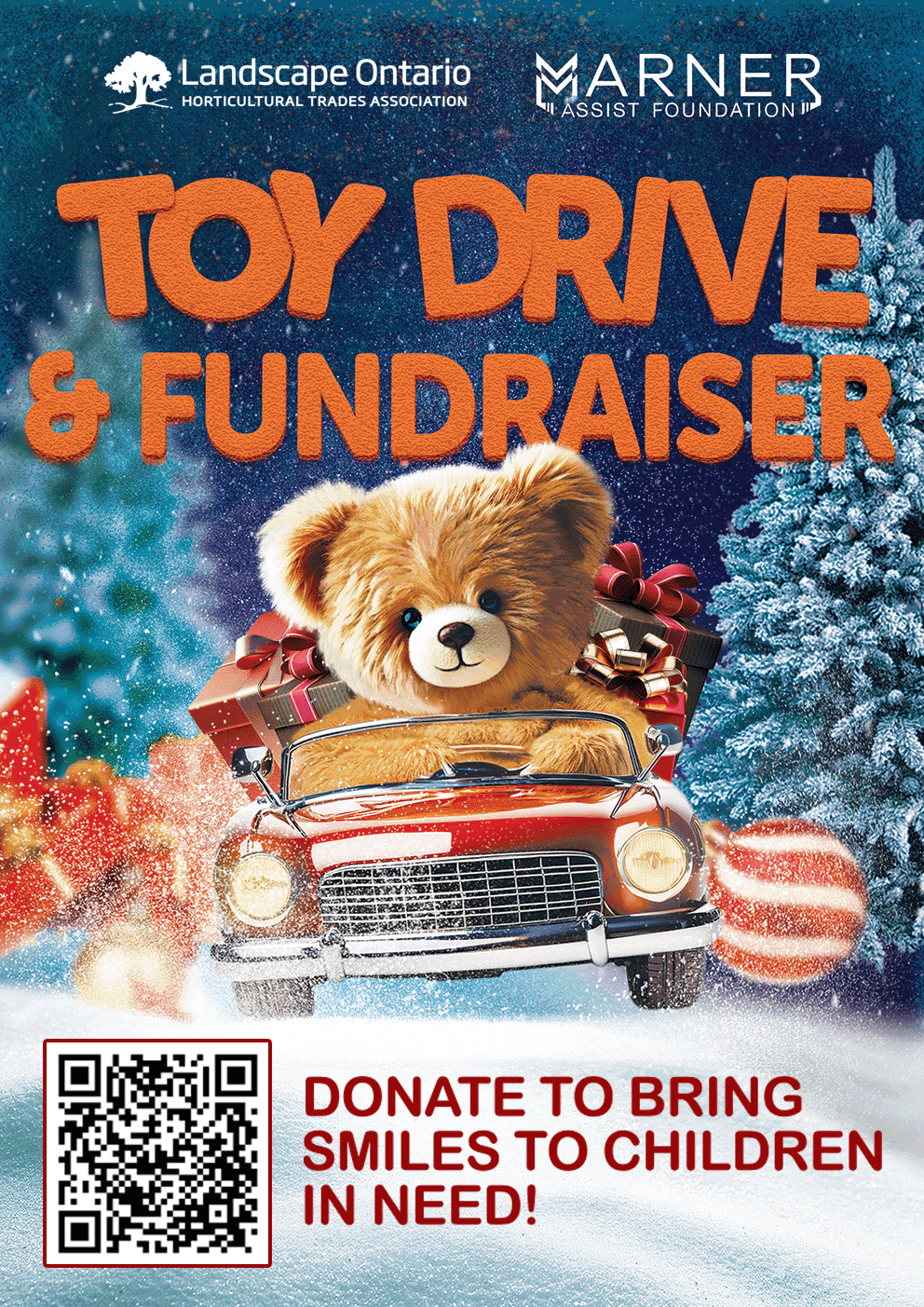 toy drive poster