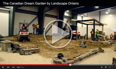 Youtube video link of garden construction