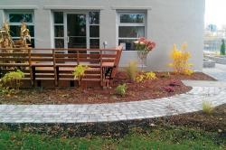 outdoor sensory garden