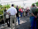 A group of 26 nursery people from Germany began a tour of Ontario at Vineland Research and Innovation Centre.