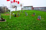 The Battle of the Atlantic Memorial at HMCS Prevost in London, Ont. The memorial receives a constant flow of visitors. Many are veterans with mobility issues, which makes access difficult or limited.