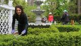 Company co-founders Lucy Godinho (foreground) and Darla Hauraney have created a successful business using a team of independent gardeners.