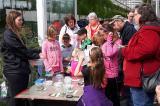 One of the many stations set up at Sipkens garden centre to educate and inspire young gardeners.