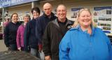 The garden centre at Canadale Nurseries consistently wins awards in LO’s Awards of Excellence competition through the hard work of the people in this photo, from left, Lesley Livingston, Connie Silcox, Adele Ashford, Jim Stinson, Tom Intven and Pauline Intven-Casier.