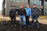 Landscape Ontario Landscape Lighting Group members Carl Hastings, Frank DiMarco, Ken Martin and John Higo.