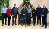 Board of Directors (l-r): Scott Wentworth, Susan Ellis, Alan White, Bill Hardy (Treasurer), Paul Brydges (Chair), Bob Lewis, Darlene Kalawsky, John Lohuis (Vice Chair) and Rene Thiebaud.