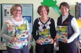 Garden Inspiration magazine is packed full of valuable information. The magazine is written and produced by your LO publishing team, from left, Sarah Willis, editorial director, Kim Burton, art director, and Lee Ann Knudsen, publisher.