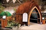 Landscape Ontario’s Green for Life garden at Canada Blooms had a distinctive look this year with the willow arbour greeting visitors.