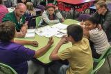 A focus group with the students at St. Teresa Catholic Elementary School and Durham College, allowing the younger students’ input on the design.