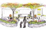 Tyler Speirs created this design for the centre stage garden at the Thornbury Home and Garden Show.