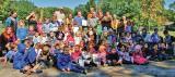 Over 200 students at Barrie’s Cundles Heights Public School joined Georgian Lakelands Chapter members to plant four sugar maples on National Tree Day.