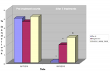 Figure 1. Effect of Organo-sol on dandelions.