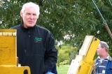 Harry Worsley greeted the tour at one of the six farms owned by Uxbridge Nurseries.  