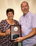 Vicky Rupley was honoured with the award for lifetime dedication to the advancement of horticulture.