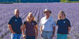 Walters Gardens’ leadership team: Ryan Hop, Christa Steenwyk, John Walters and Karin Walters.