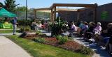 About 100 people attended the unveiling of the garden.