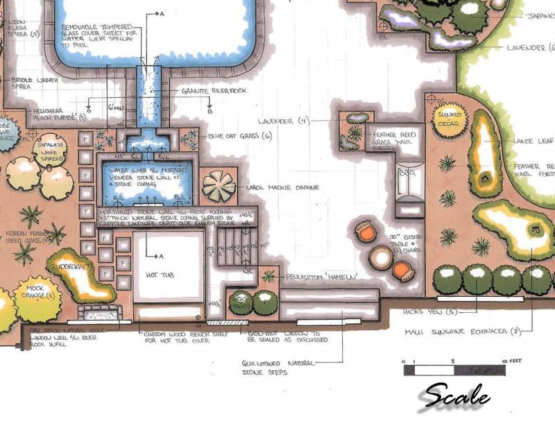 2010 - Private Residential Design - 5000 sq ft or more - Detail Image of Plan