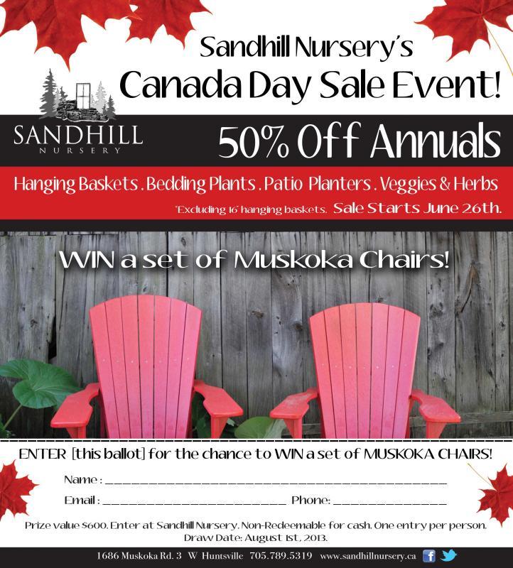 2013 - Merchandising Techniques - Outstanding Print Advertising  - Canada Day Sale