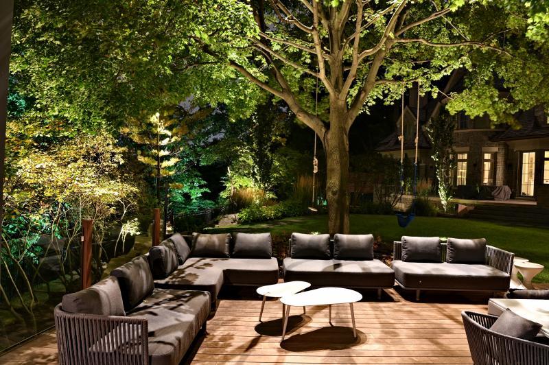 2020 - Landscape Lighting Design & Installation - $10,000 - $30,000 - Back Yard Deck