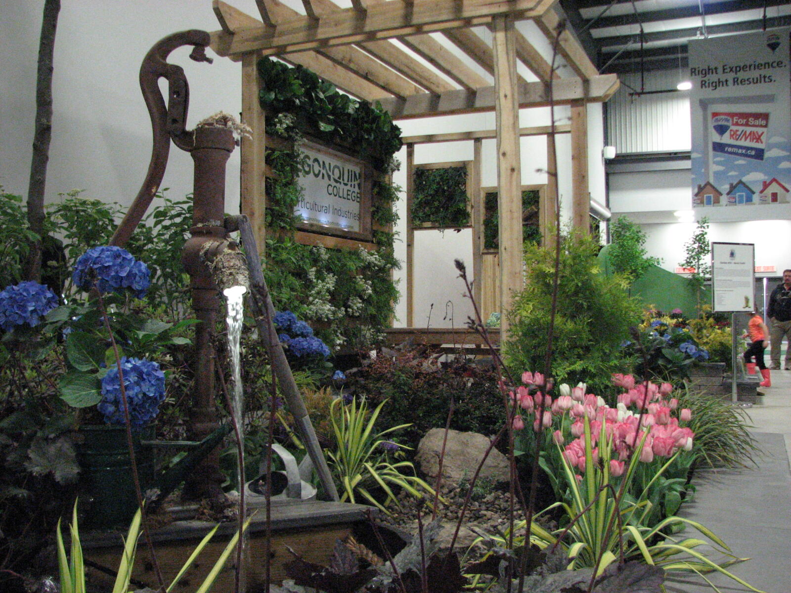 Algonquin College garden at Ottawa Home and Garden Show 2016