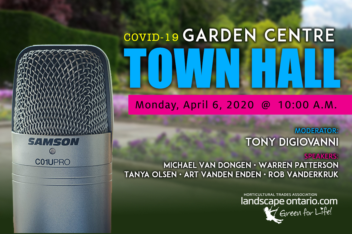 COVID-19 Garden Centre Town Hall