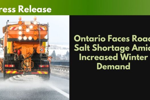 Press Release Salt Shortage