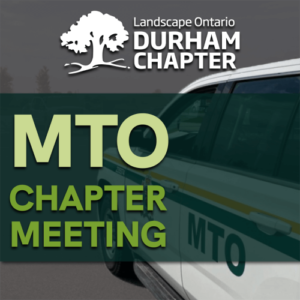 Durham Chapter MTO Chapter Meeting
