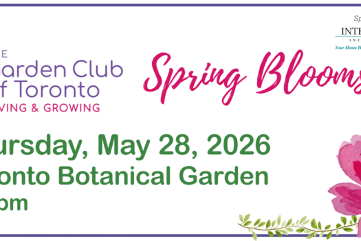 Spring Blooms event header