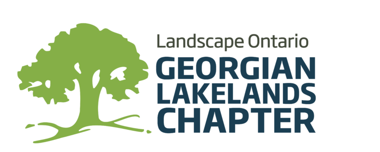 Georgian Lakelands Chapter logo with a green tree