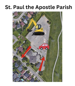 St. Paul the Apostle Parish parking lot
