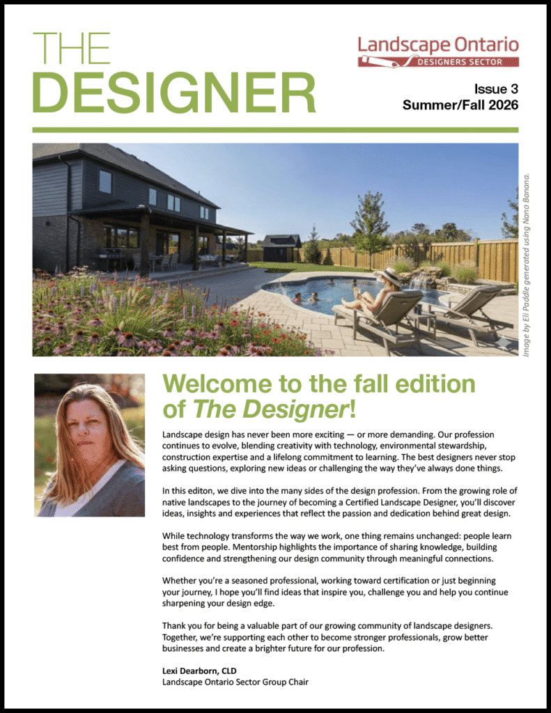 Cover of a newsletter